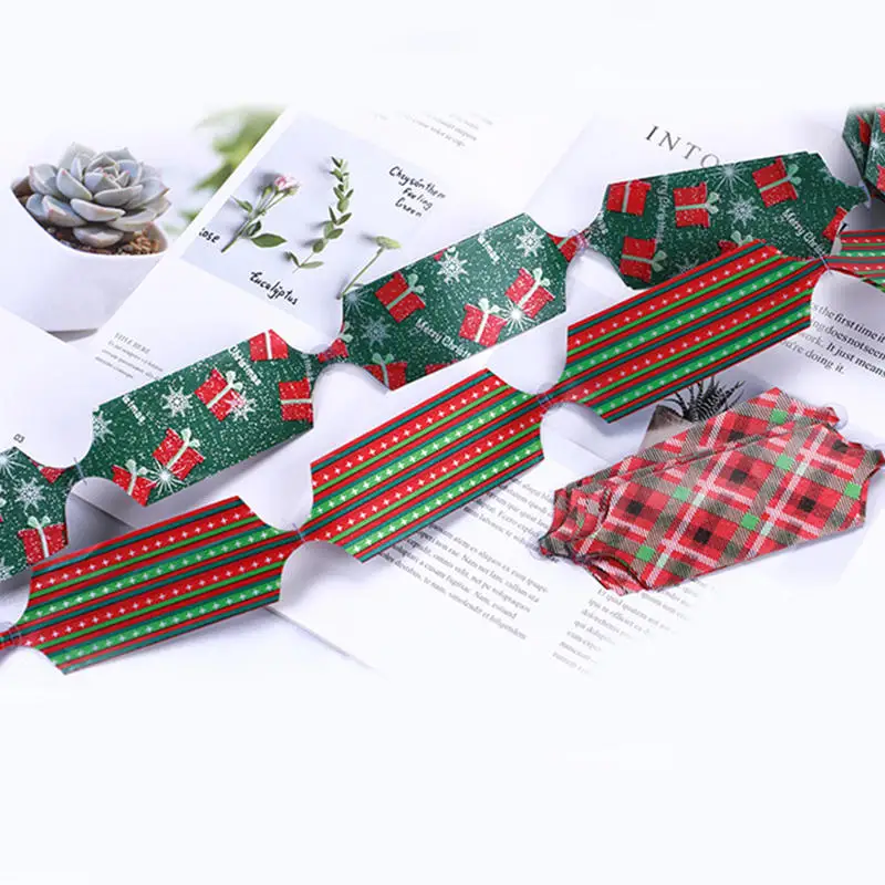 12 Stück Pull Bow Flower Pull Tie Ribbon für Weihnachten Urlaub Geschenkbox Verpackungsband Stereoskopische kugelförmige handgezogene Blume – Detail 6