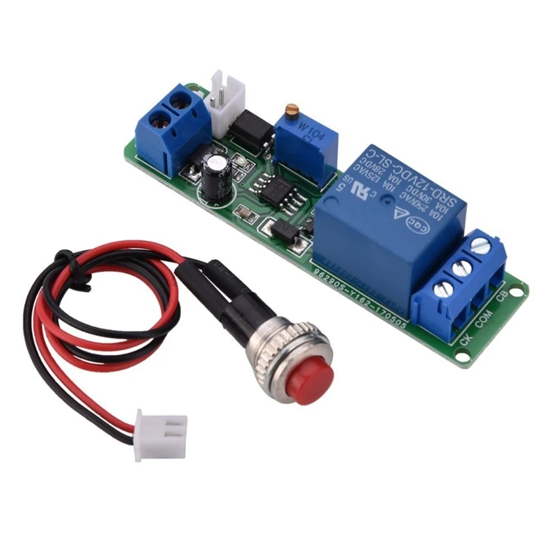 DC5V 12V Advanced Timing Time Control Module Time Control Infinites Cycle Delay Adjustable Time P9JB