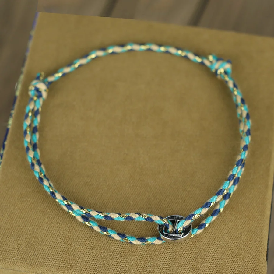 Cotton Thread Vintage Viking Handmade Braided Bracelet