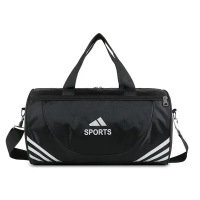 Handbag men's and women's sports yoga swimming fitness bag hand-held cylinder large capacity lightweight business travel bag
