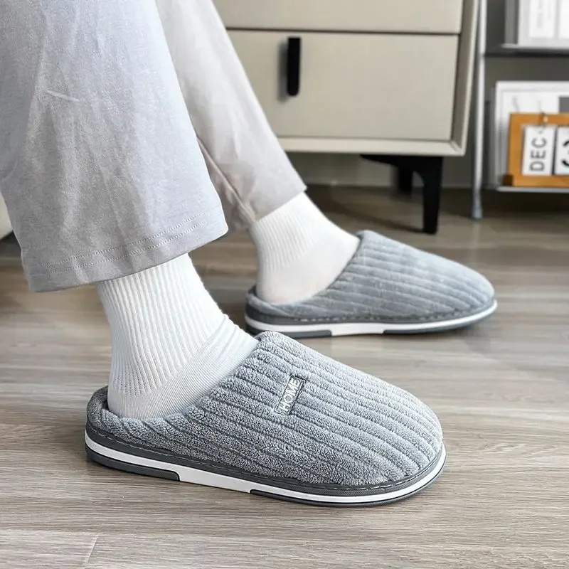 Non Slip Slippers Leather Sandals Fashion Sandals Soft Slippers Linen Slippers Fur Slippers Beach Slippers Eva Slippers Beach Sandals Fashion Slippers Men Warm Slippers Women Home Cotton Plush Slides Bedroom Casual Non-Slip Shoes Concise Winter Couples Indoor Soft Sole Flats