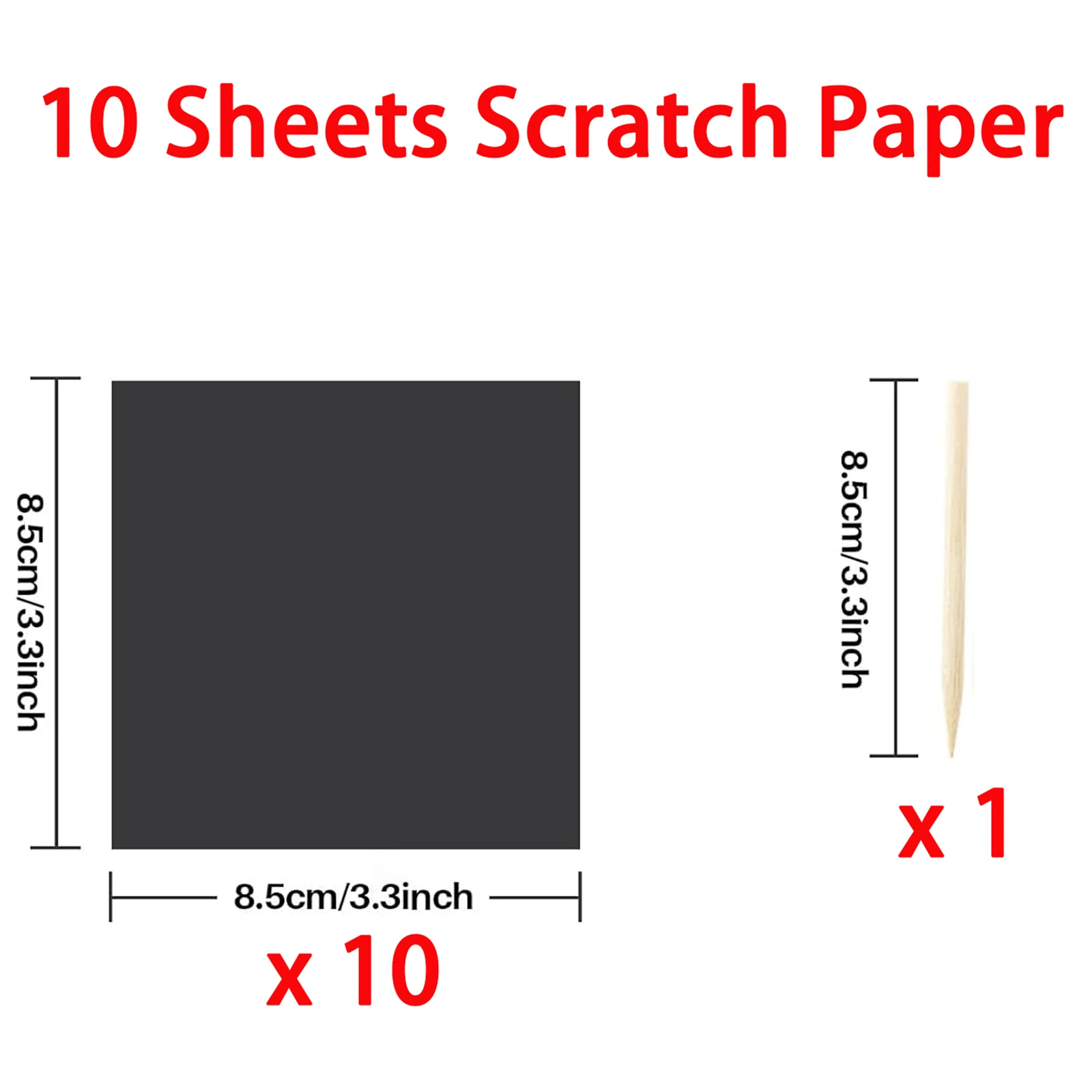 Rainbow Scratch Paper Art Rainbow Scratch Notes Scratch Art Party Favors Scratch Art Paper Mini Note Scratch Off Paper for Birth