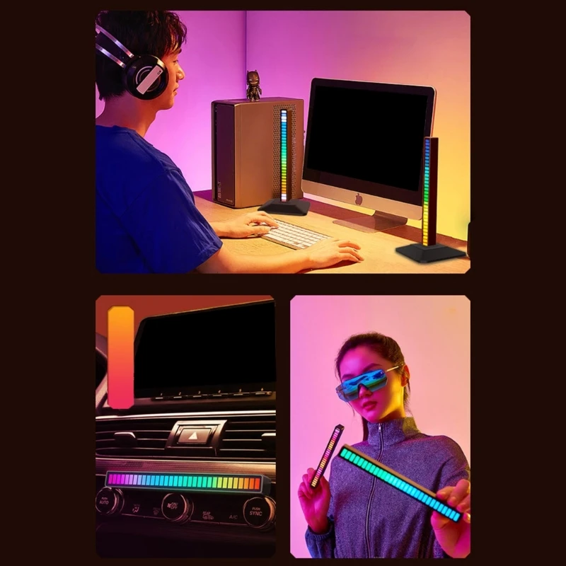 

J6PA Подставка для наушников RGB с USB-входом TypeC Настольный держатель игровой гарнитуры Вешалка