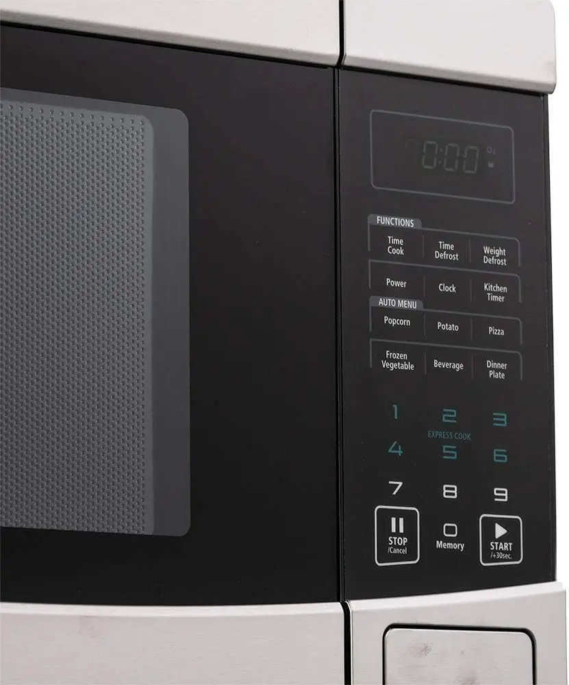 1.0 Cu. ft Stainless Steel Microwave w/Trim Kit High Pointe Direct Replacement EM925AQR