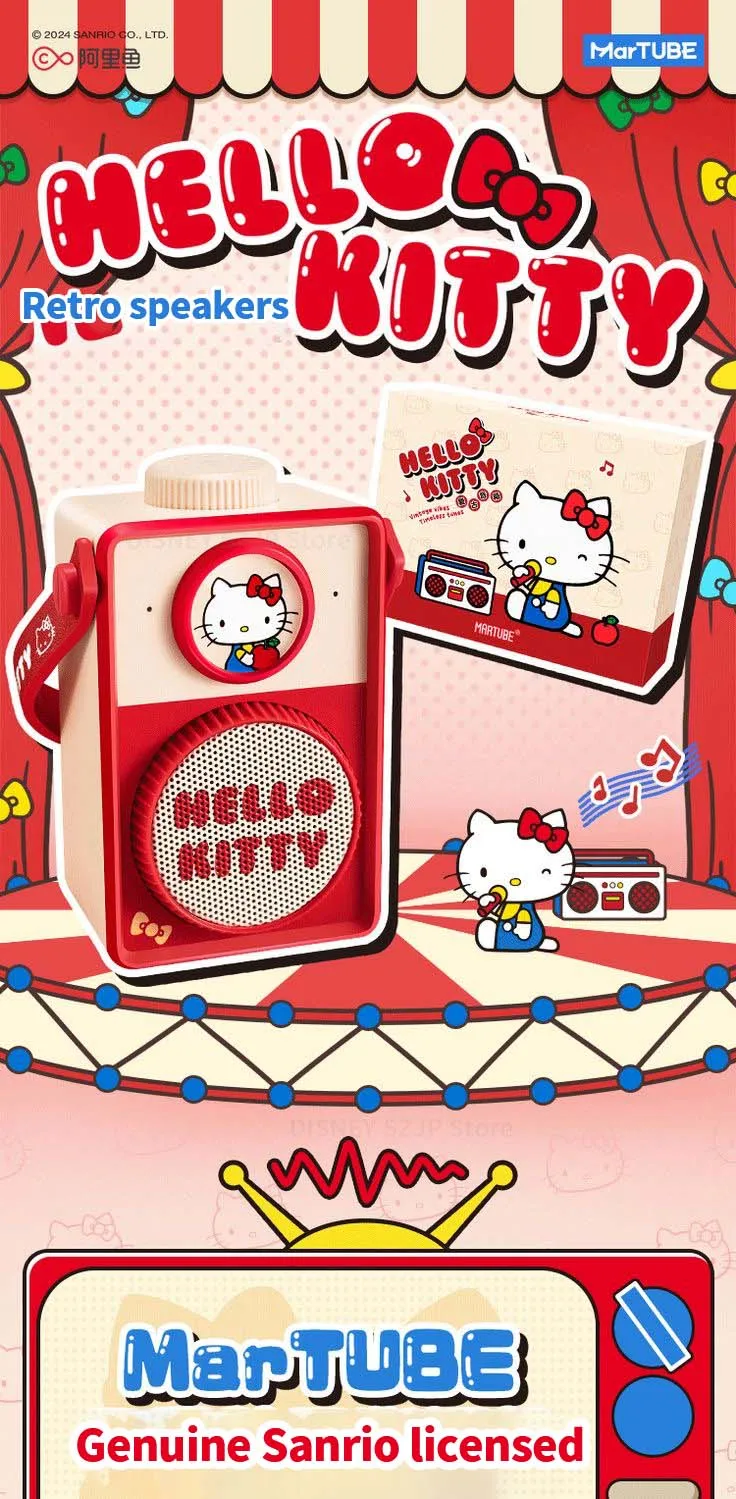 Hello Kitty ワイヤレススピーカー XW-BTSP1-KT