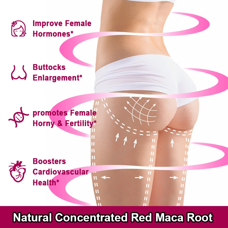 Aguaje Maca Root Extract Organic Aguaje with Red Maca Root Extract Supports Buttocks and Immune Health
