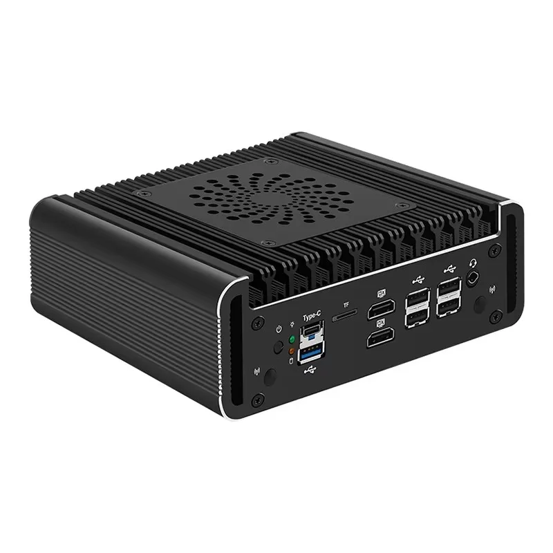 Topton Intel 3 N355 N305 N150 N100 Soft Router 12th Gen Firewall Mini PC 2x10G SFP+ 2xi226-V 2.5G 2xNVMe DDR5 NAS Server Proxmox 5