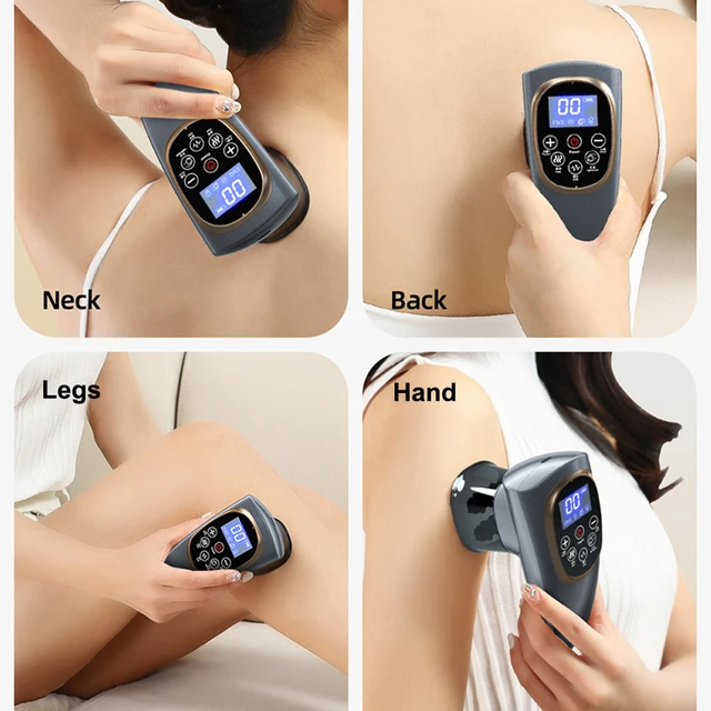 Intelligent Vacuum Cupping Massage Device Body Scraping Massager Heating Suction Cup Device Scraping Infrared Slimming Massage 6