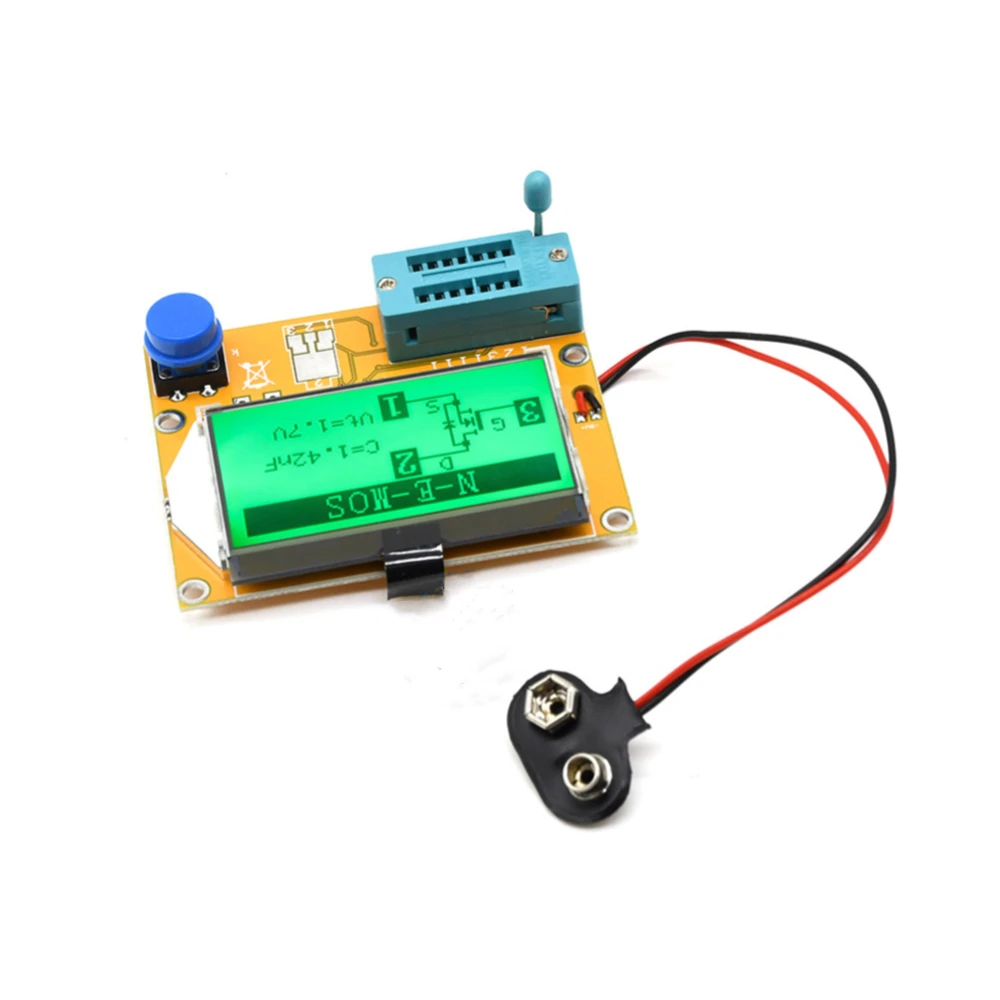 Lcr-T4 Esr Meter Transistor Tester Diodo Triodo Capacità Scr Induttanza Alta Qualità Nuovo Di Zecca