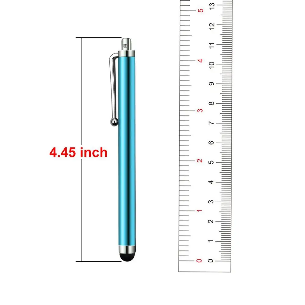 10 PCS Capacitive Ten Stylus Digital Touch-screen Pen smooth precise touch-screen For iPad iPhone Tablet mixed Color