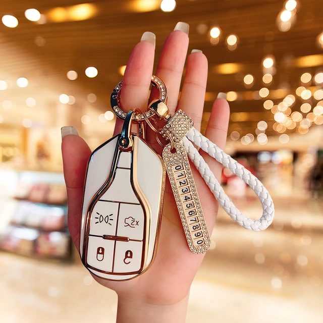 Car Key Chain Luxury Keychain Car Key Ring for Maserati Car Accessories -  AliExpress