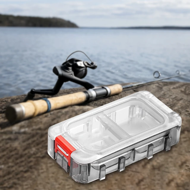 Fishing Tackle Box Carp Accessories Organizer Case Clear Top Fishing Lure  Storage Box Fishing Lure Hooks Storage Box for Fishing - AliExpress