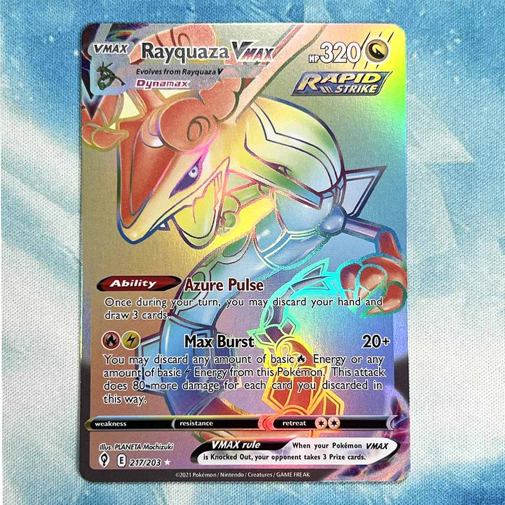 Rayquaza-VMAX (217/203), Busca de Cards