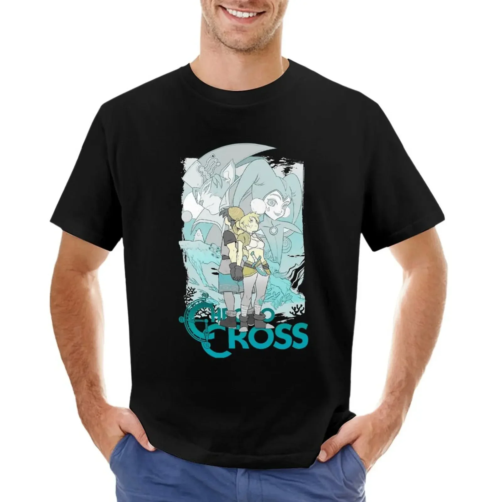 Мужская футболка Enjoystick Chrono Cross 34 футболка с графикой sweat customs