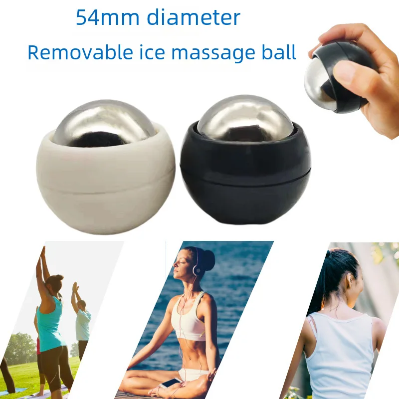 Handheld Ice Massage Ball Hot and Cold Dual-use Meridian Health Massage Roller Ball Relaxation Fitness Yoga54