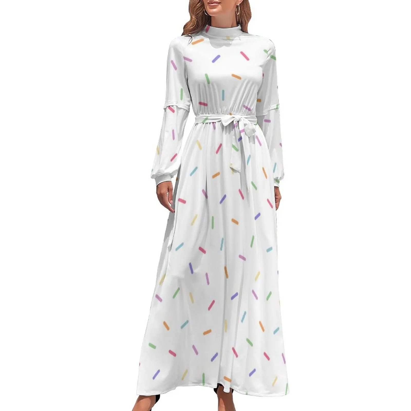 Vestido largo con chispas de caramelo, vestidos de fiesta, vestido de mujer, vestido de graduación