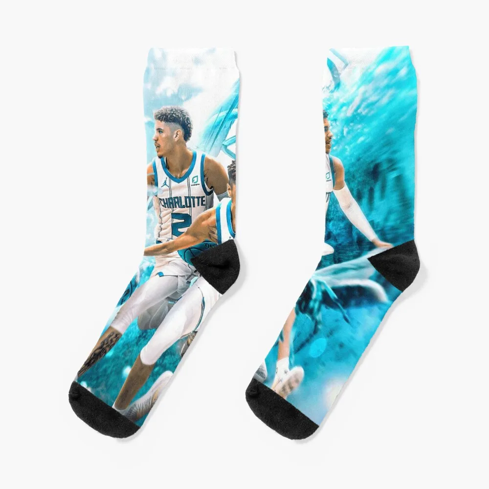 

Illustration LaMelo Ball Socks Toe sports socks custom socks Funny socks Ladies Socks Men's