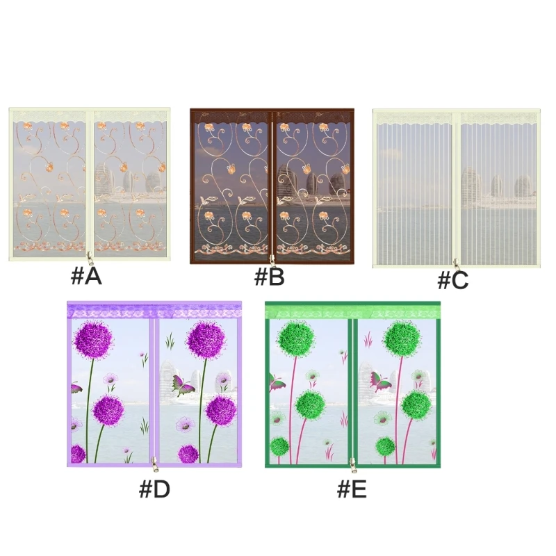 

Летняя занавеска на молнии для двери, принадлежности для защиты от комаров