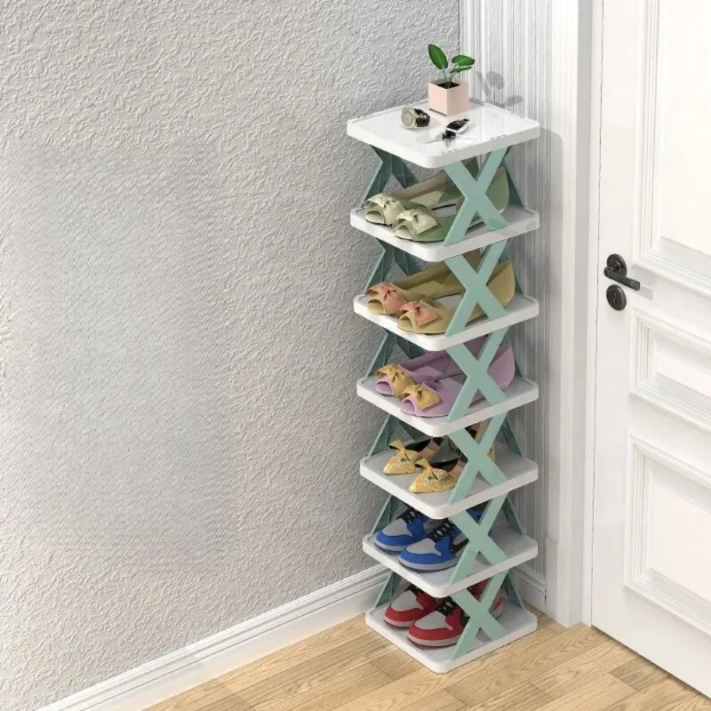 Detachable Shoe Racks Space-Saving Stackable Plastic Shoes Shelf Multi-Layer Assembled Shoes Racks Household Shoe Rack Organizer 3