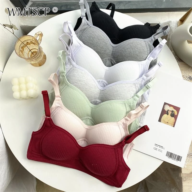 WMTSCP New sexy small bra, no steel ring, comfortable gathering