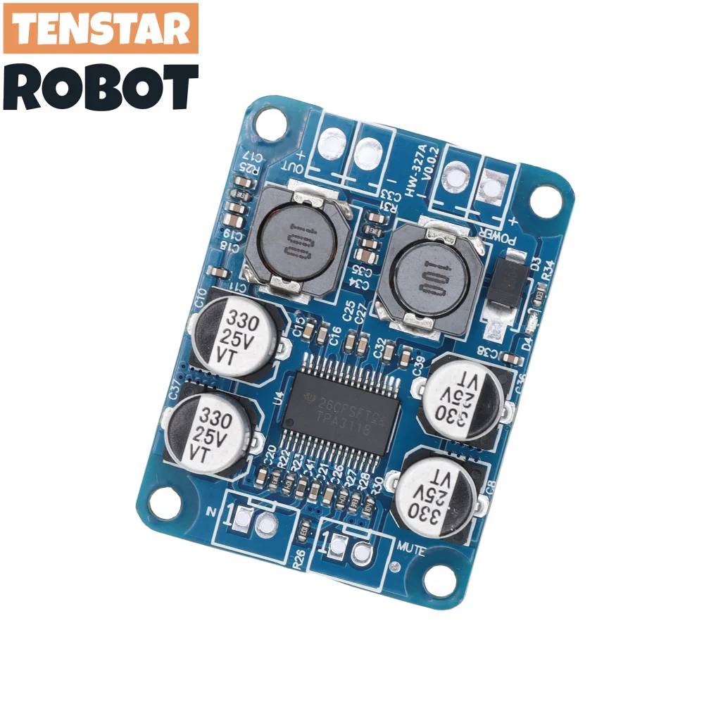 32Pin Chip Original TPA3118 60W DC 12V-24V Mono Digital Audio Power Amplifier Board Amp Module amplifier circuit audio amplifier chip audio amplifier board audio board