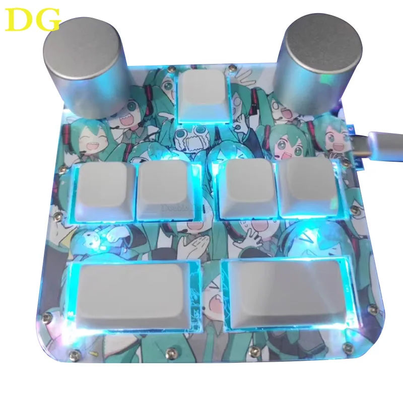 Ultra-Mini SDVX Controller for Music Game Support Customizing