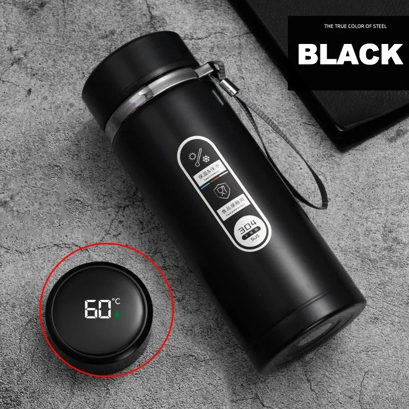 Stainless Steel Insulated Bottle with LED Temperature Display