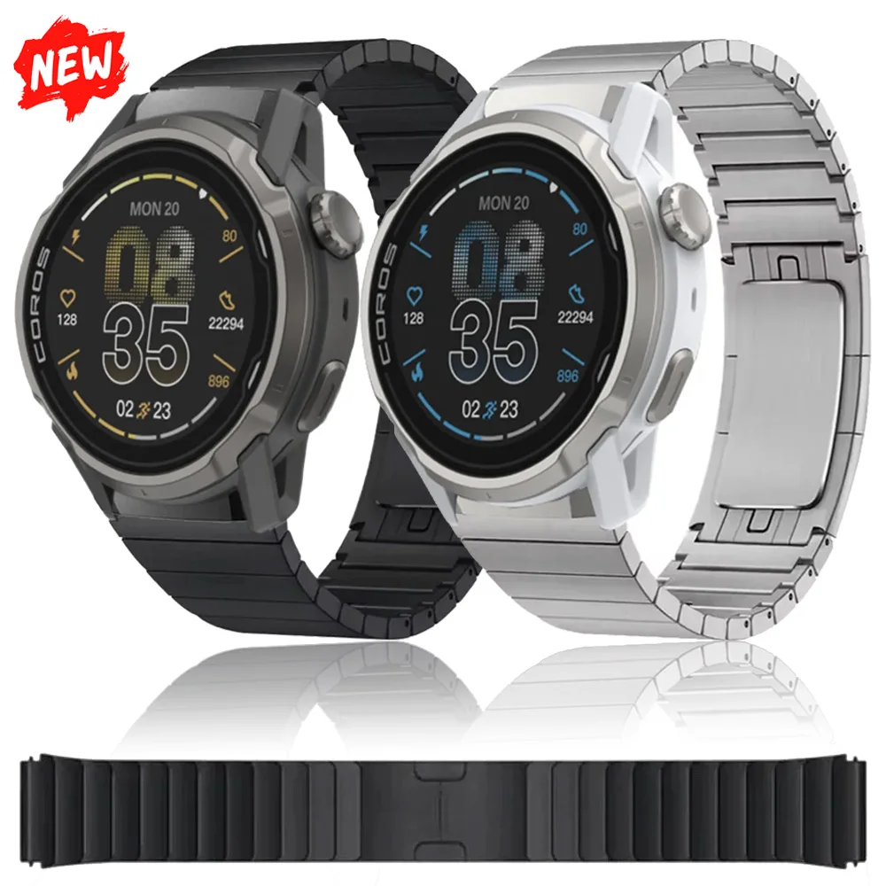 Premium 22mm Stainless Steel Metal Strap Bracelet
