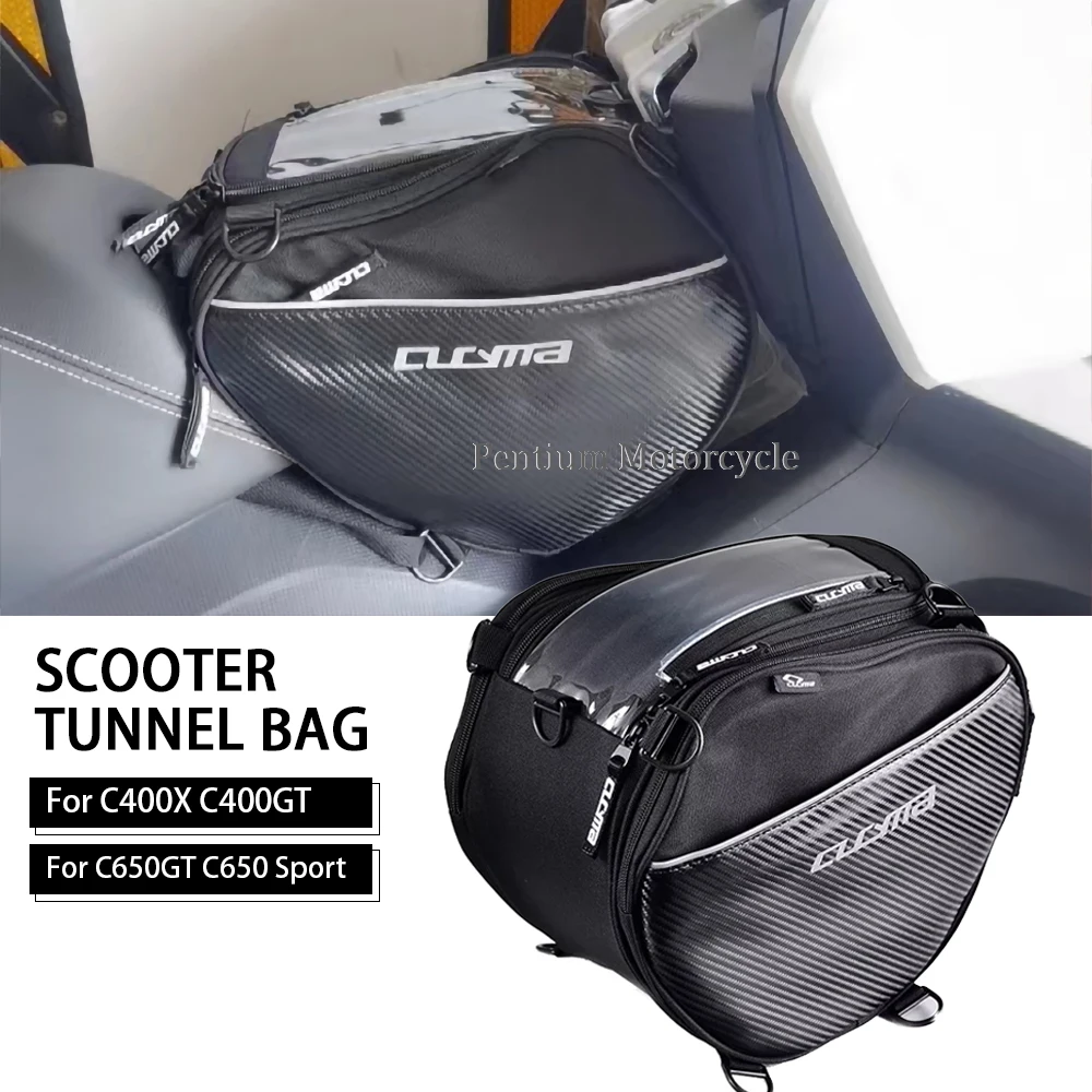 Motorcycle Scooter Tunnel Seat Bag BMW C400X C400GT C650GT C650 Sport C 400 650 X GT Tank Saddle Bags Pedal package