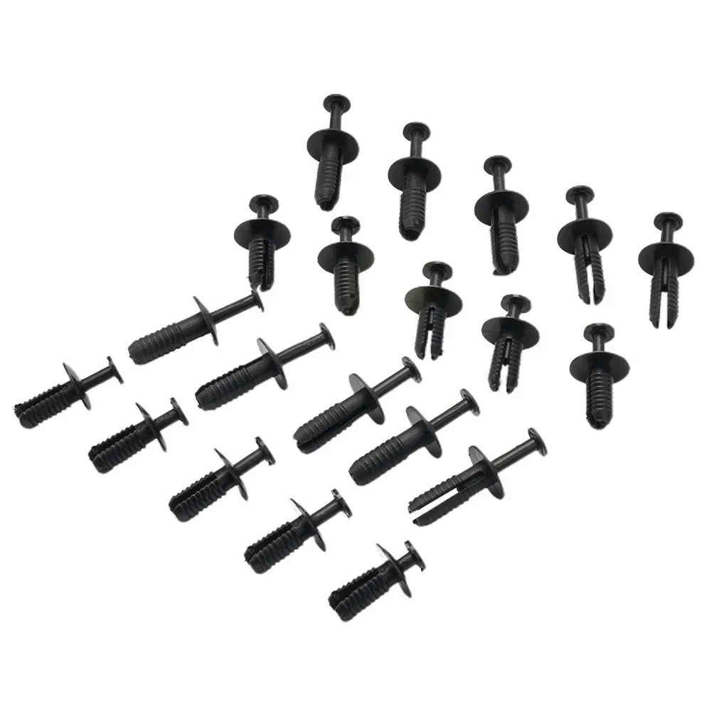 20pcs Car Bumper Expanding Rivet Fastener Auto Fender Door Trim Panel Liner Wheel Arch Clips for BMW E30 E39 E46 E53 E60 auto fasteners plastic rivets