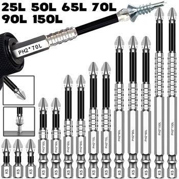 K5 Strong Magnetic Screwdriver Drill Bit Set Non-slip Alloy Steel