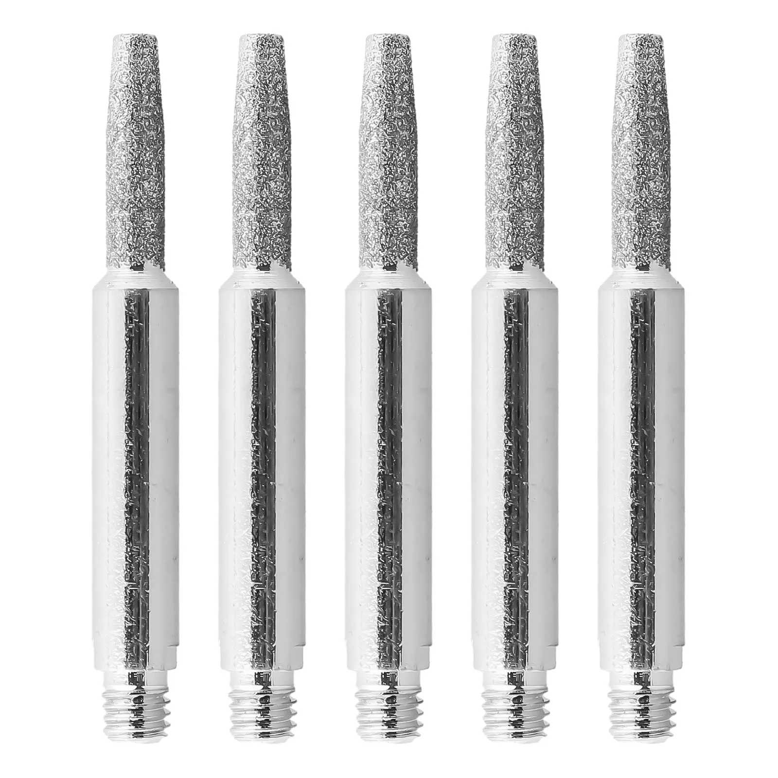 

5pcs 50mm Diamond Carbide Burrs 4.0mm 4.8mm 5.5mm For Hand Crank Chainsaw Chain Sharpening Jig Metal CNC Processing Tool Parts