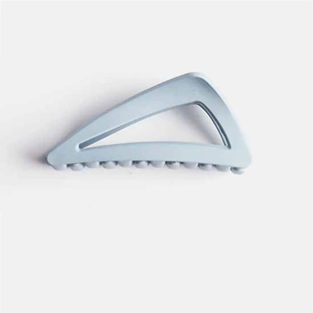 Geometric Matte Hair Claw Clip Fashion Korean Style Wave Hair Clips Large Hollow Soild Color shark clip Women Girls Barrettes hair band for women Hair Accessories