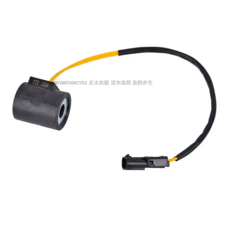 

New Solenoid Valve Coil 12V AT163482 6359732 300D 310D 315D Fit JD Backhoe Loader Electrical Solenoid Coil