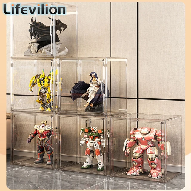 Clear Handbag Display Case Acrylic Storage Box Collectibles Such As Figures  and Perfumes Organizer Containers with Magnetic Door - AliExpress