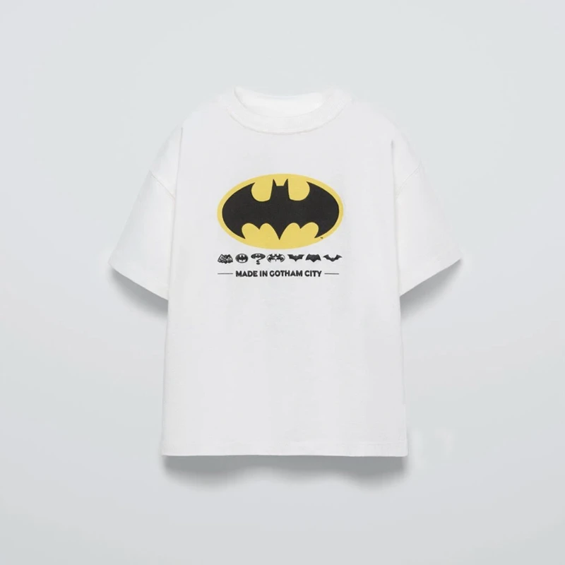Boutique Children's Clothes 2025 Summer T-shirt Boys Short Sleeve Tees Printed Cartoon Loose Casual O-neck T Shirts Tops 1-7 Age 2
