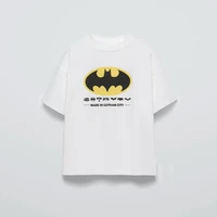 Boutique Children's Clothes 2025 Summer T-shirt Boys Short Sleeve Tees Printed Cartoon Loose Casual O-neck T Shirts Tops 1-7 Age 2
