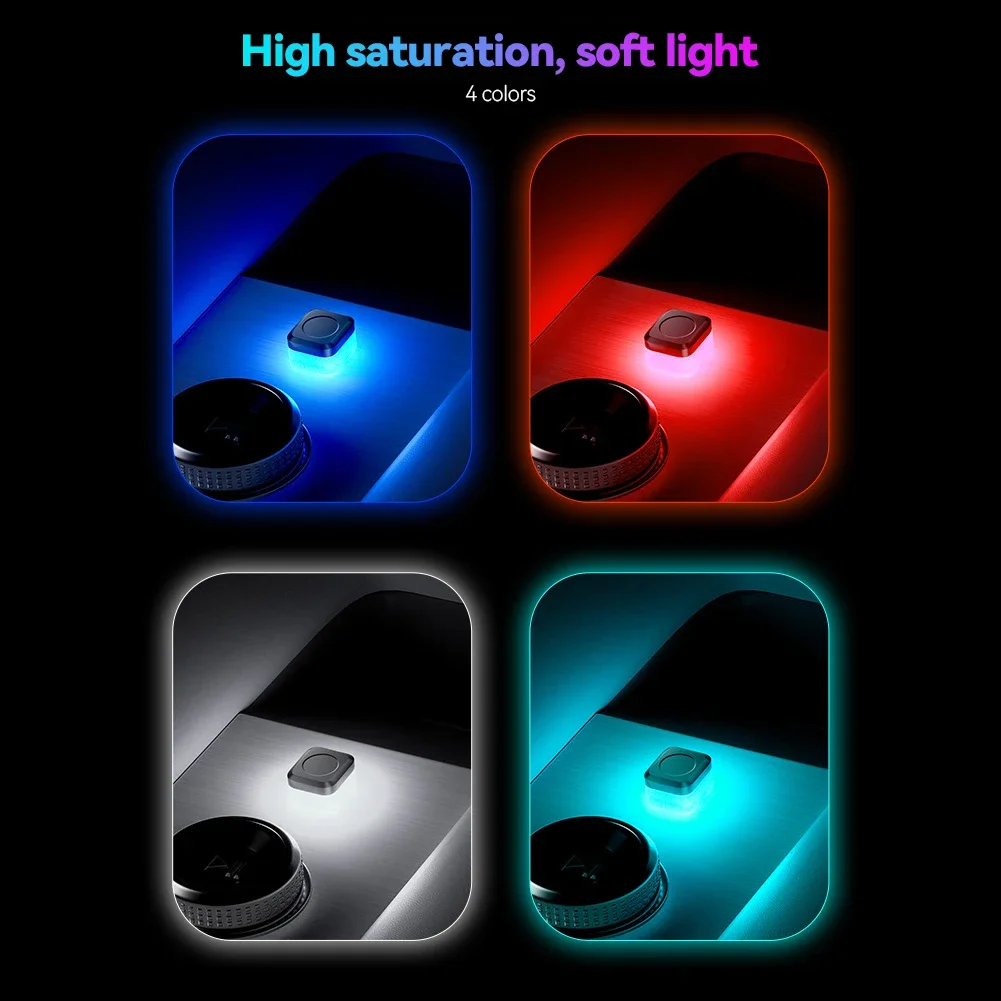 USB Car Interior LED Ambient Light 2