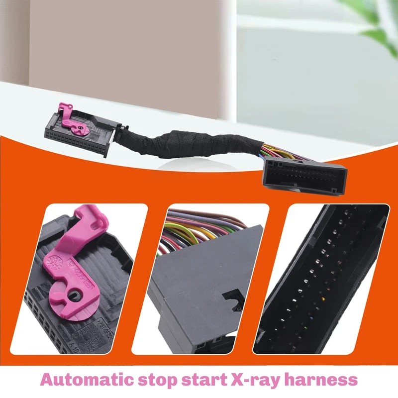 Car Auto Stop Start Engine Canceller Sensor Plug for VW Golf 8-LHD
