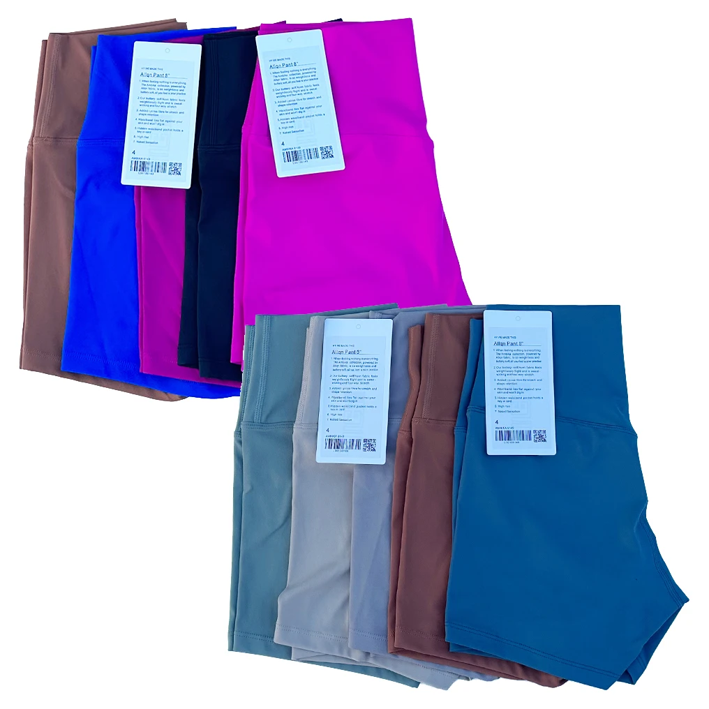 2024 Yoga Shorts Women Fitness Shorts Running Cycling Shorts Breathable Sports Leggings High Waist Summer Workout Gym Shorts