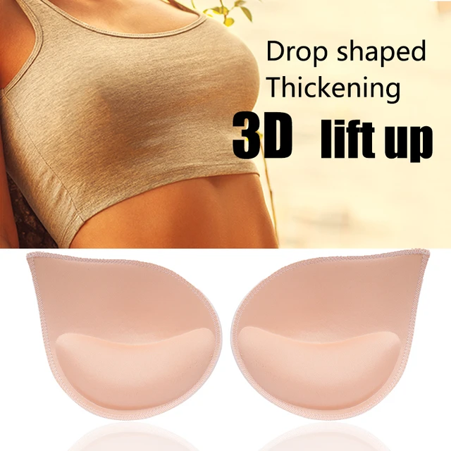 3D Thicken Push Up Bra Pads Inserts Women Underwear Breast Lift