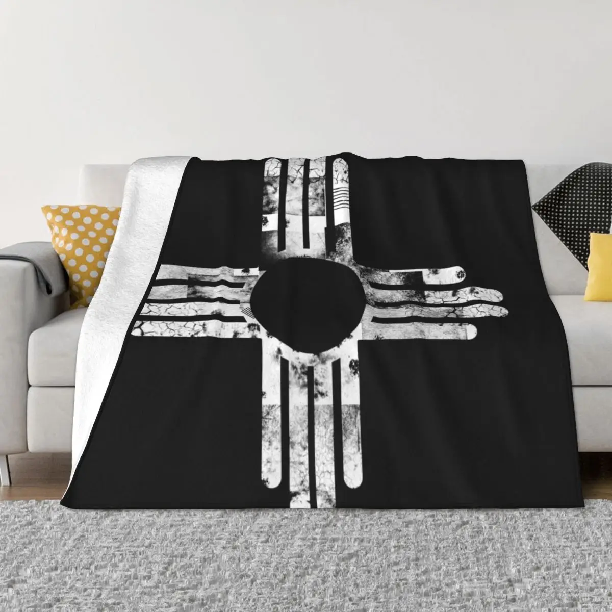 

Zia Sun Throw Blanket Retros Sofa Throw Blankets