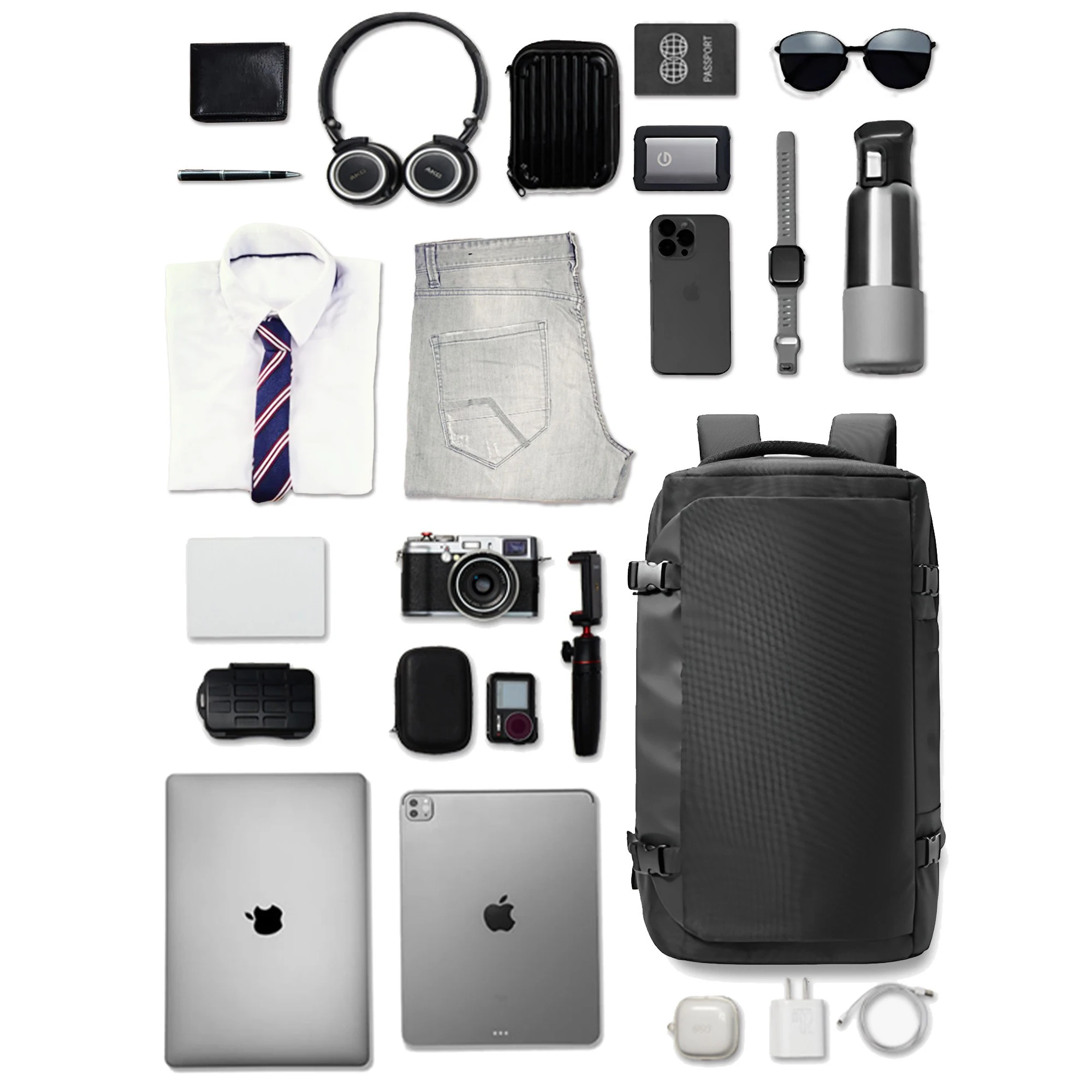 backpack 40l 1680d large capacity travel multifunctional carry on laptop business men daypack durable water resistant Backpack 40L 1680D Large Capacity Travel Multifunctional Carry On Laptop Business Men Daypack Durable Water Resistant 5