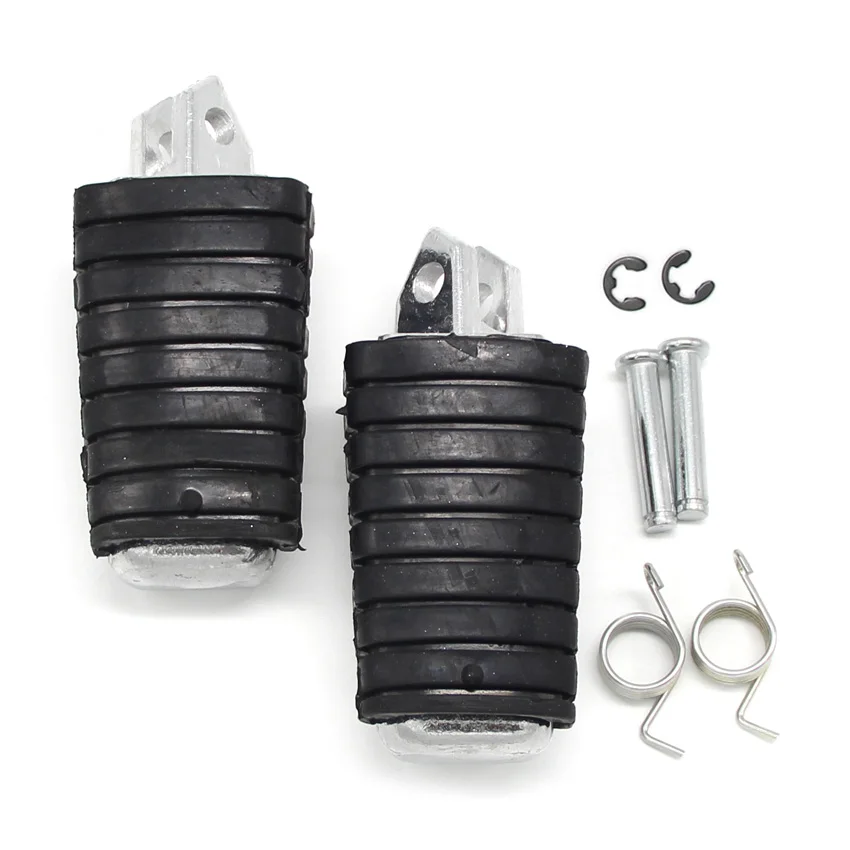 Für Yamaha XV750 XV700 XV535 XV1100 XV500 XV400 XV125 XV250 Virago 1100 750 700 535 125 250 400 Vorne Fußrasten Pedale Fußstütze – Detail 7