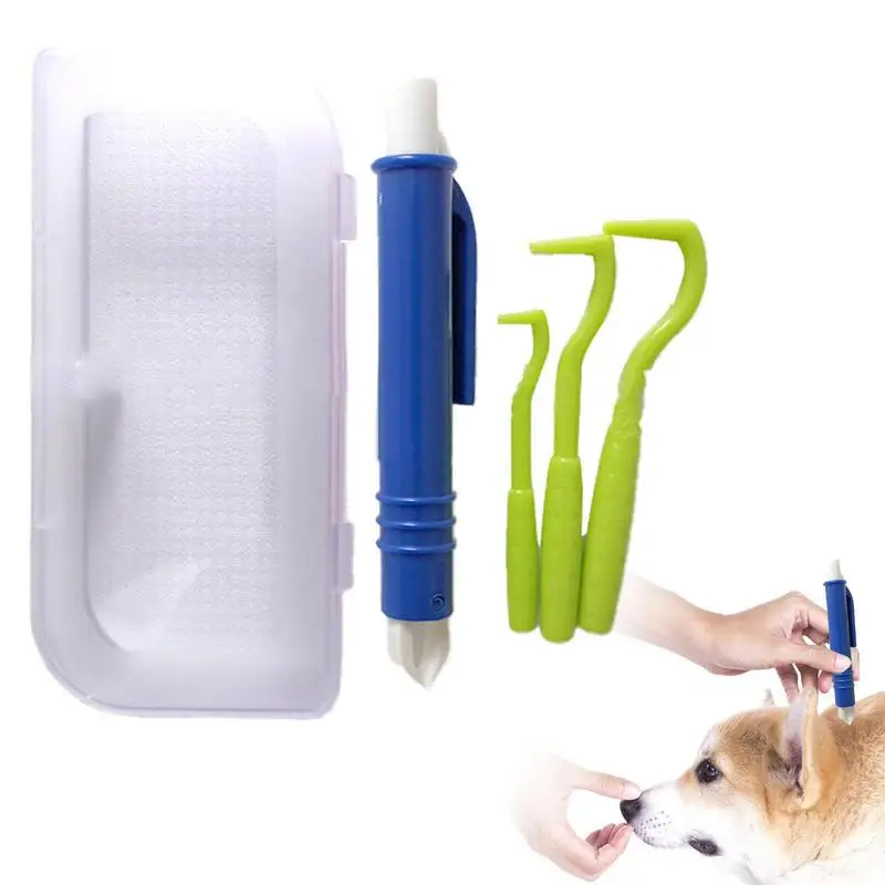Tick Remover For Dogs Hook Tick Remover Tweezer Tick Pull Pet Cat Dog