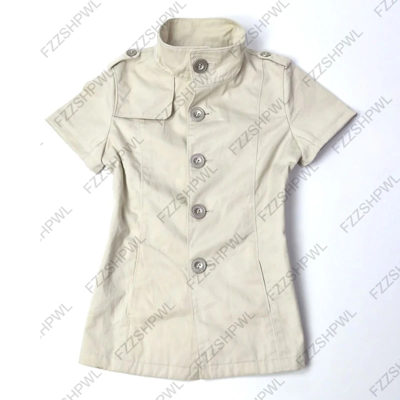 ตัวเลือกสินค้า เสื้อฮาราจูกุ คอวี ผูกเอว ดีไซน์โกธิค เซ็กซี่