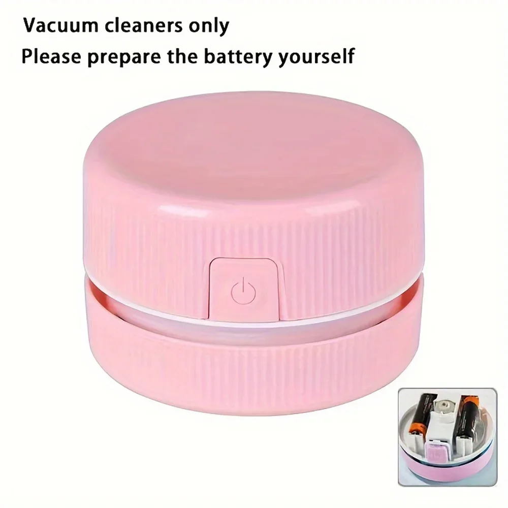 Mini Portable Desktop Vacuum Cleaner-Silent Office Study Desk Cleaning Expert for Students, Exquisite Gift for Home & Office use