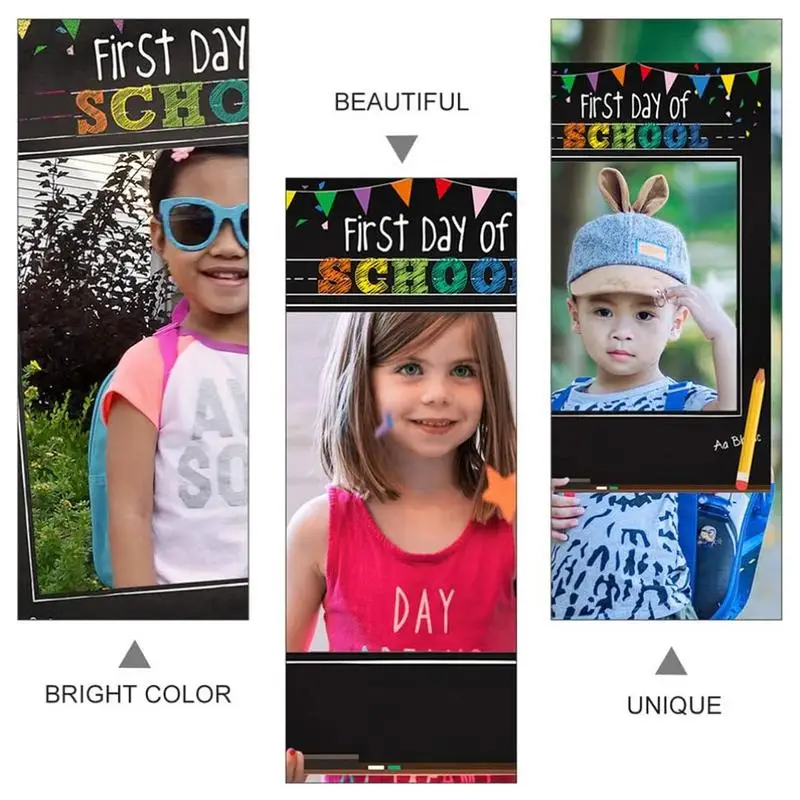 Back To School Photography Frame First Day Of School Preschool Photo Booth Frame For Kindergarten Primary School