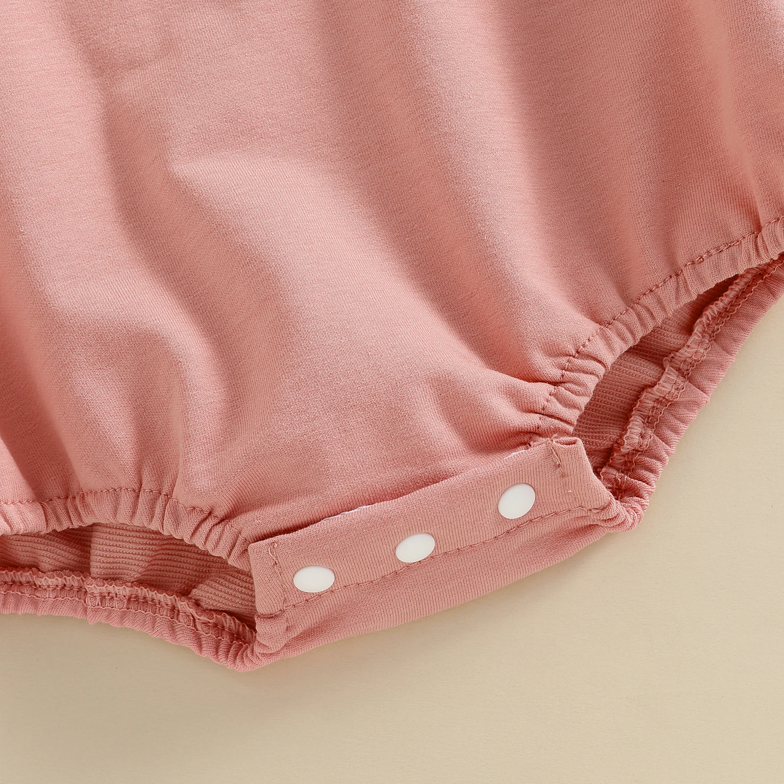 Newborn Baby Letter Print Bodysuit 5