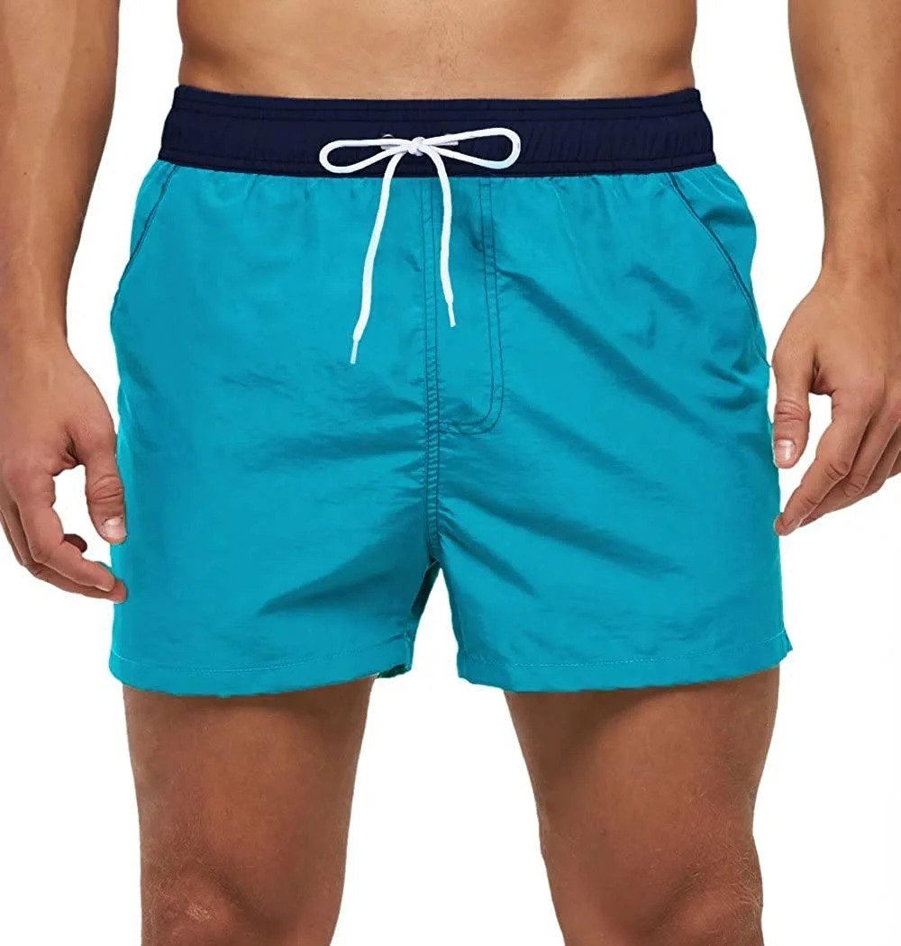 2023 Men Swimwear Shorts Male Swimming Trunks Swimsuits Man Surf Beach ...